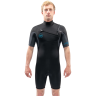 Гидрокостюм DAKINE MEN'S QUANTUM CHEST ZIP SHORTY 2/2mm Black/Grey, размер XL DK22M22QSZ (0604565594037)